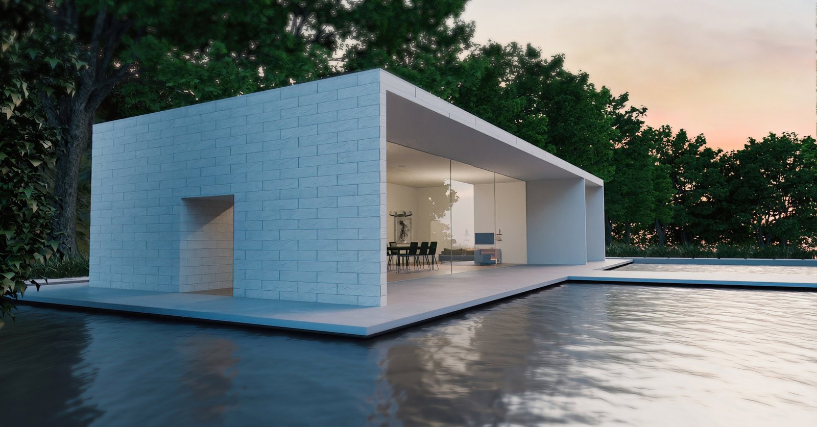 3d arquitetura render visuallab