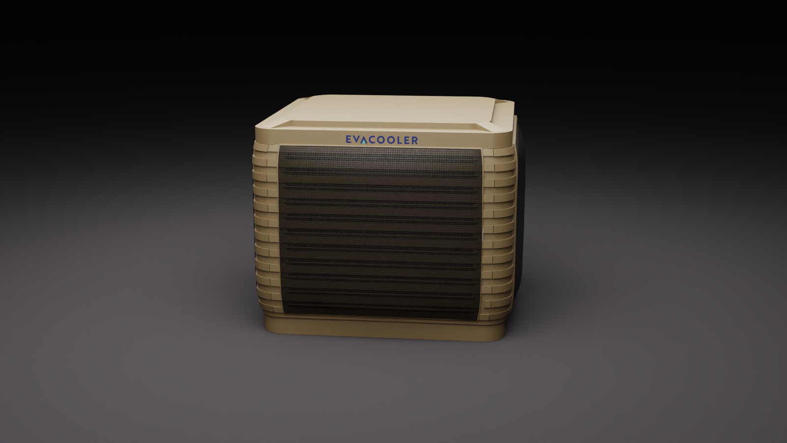 evacooler modelado 3d